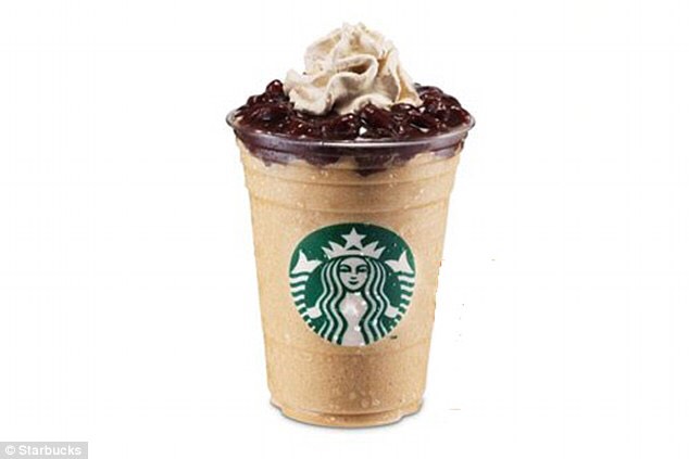 Coffee bean frapuccino