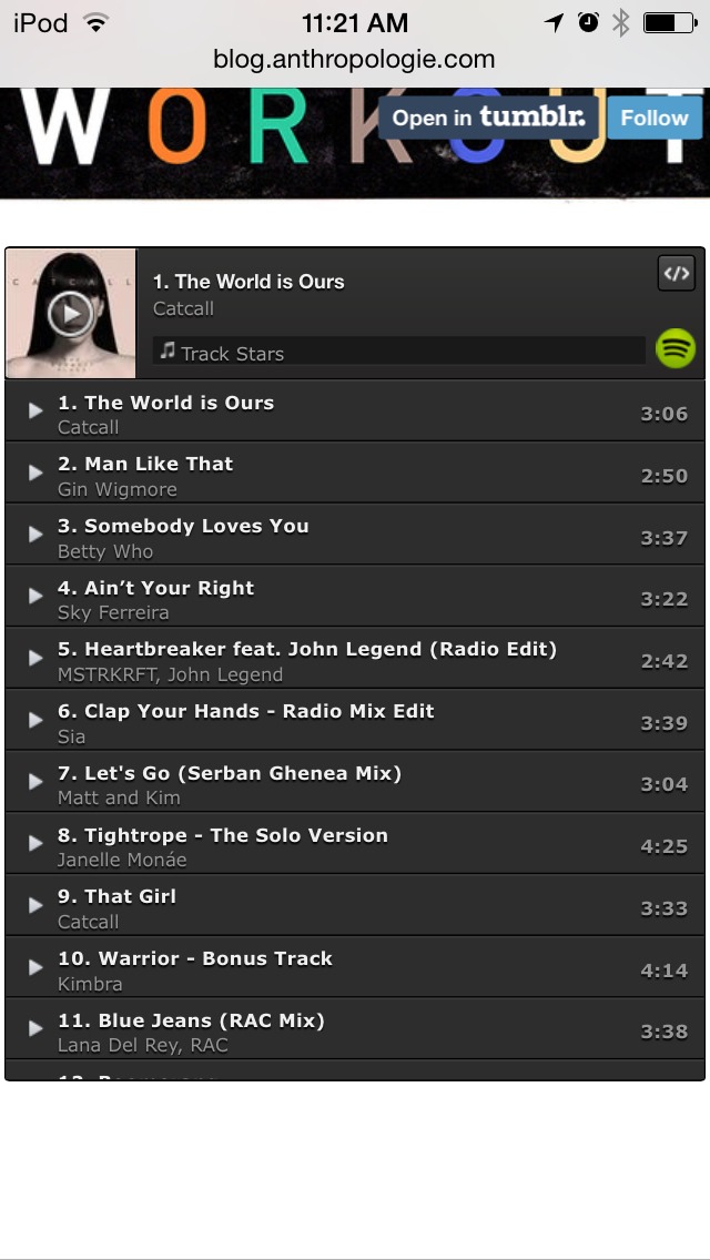Playlists!!!