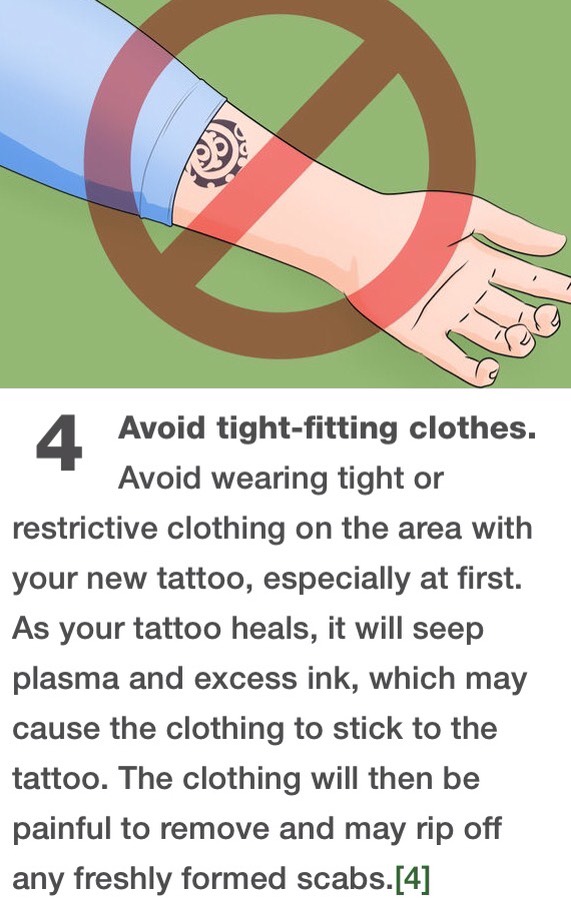 How To Care For A New Tattoo✨