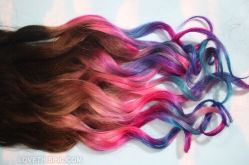 Fun Colorful Hair