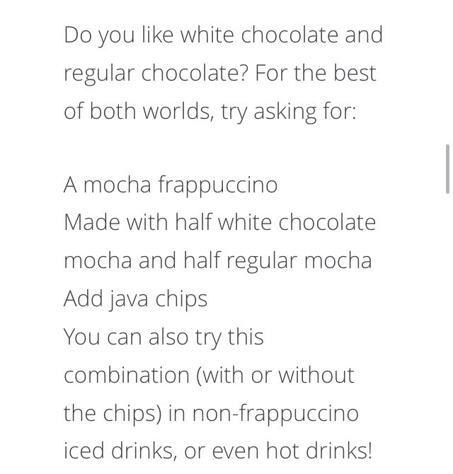 15 Secret Starbucks Menu Recipes 👍☕️