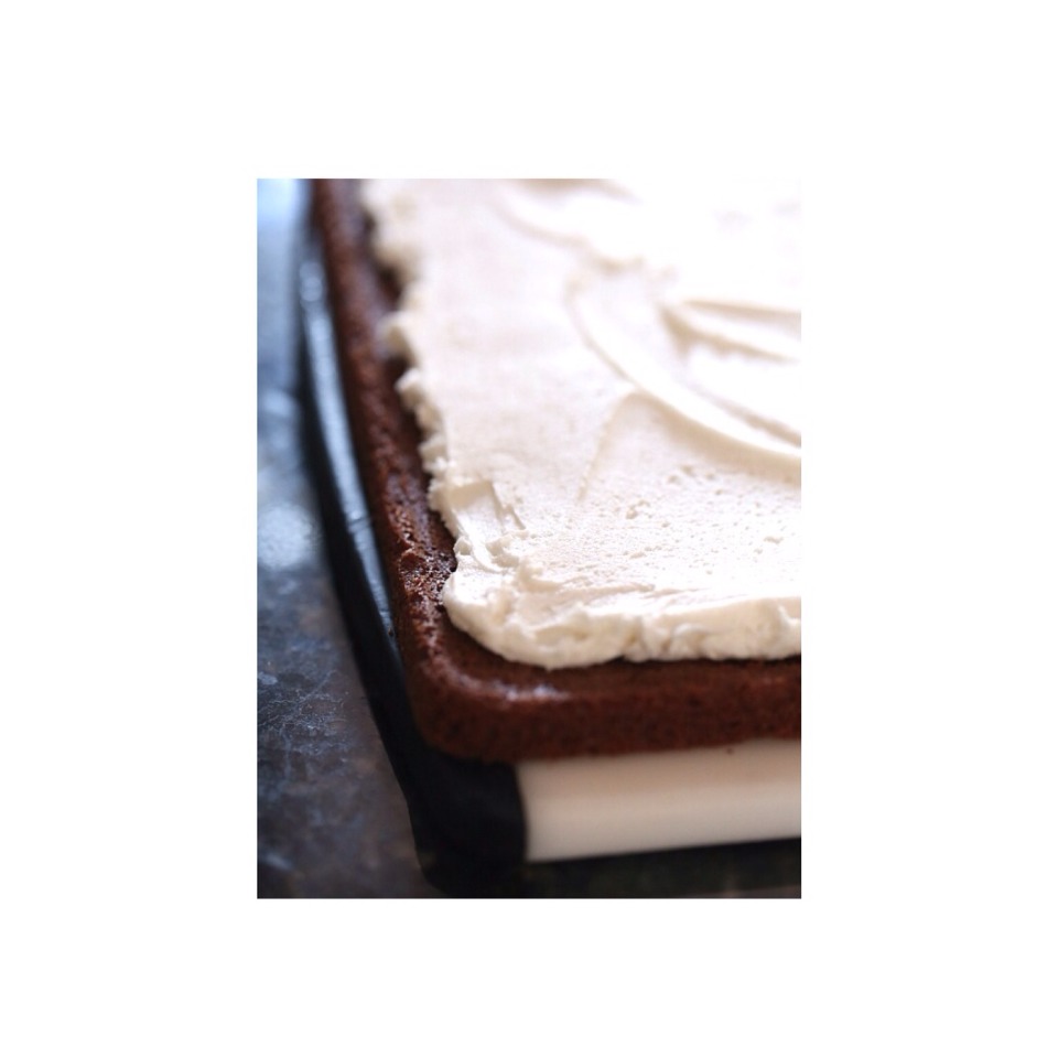 Oreo Cream Filled Brownies