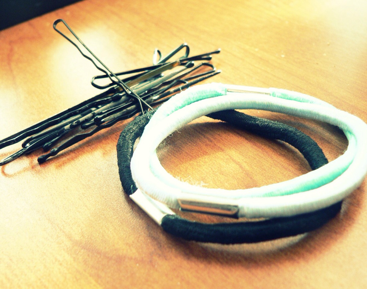 Hair accessories:  Fix your hair in a jiffy.
