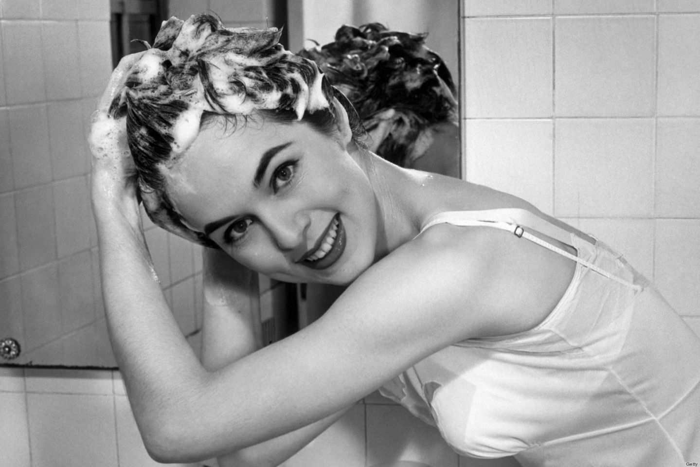 Never  apply hair conditioner to your scalp! Shampooing your scalp is essential, of course, but conditioner tends to create flyaways and makes hair look frizzy and messy. It also tends to weigh your hair down and, most importantly, could lead to dandruff. 