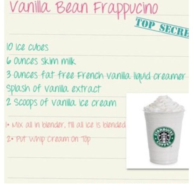 15 Starbucks Drink Recipes.😋✨