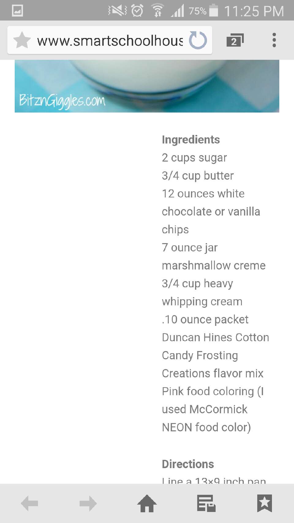 Cotton candy fudge !!