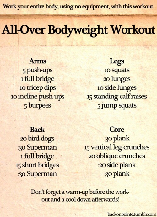 Workouts For That Dream Body