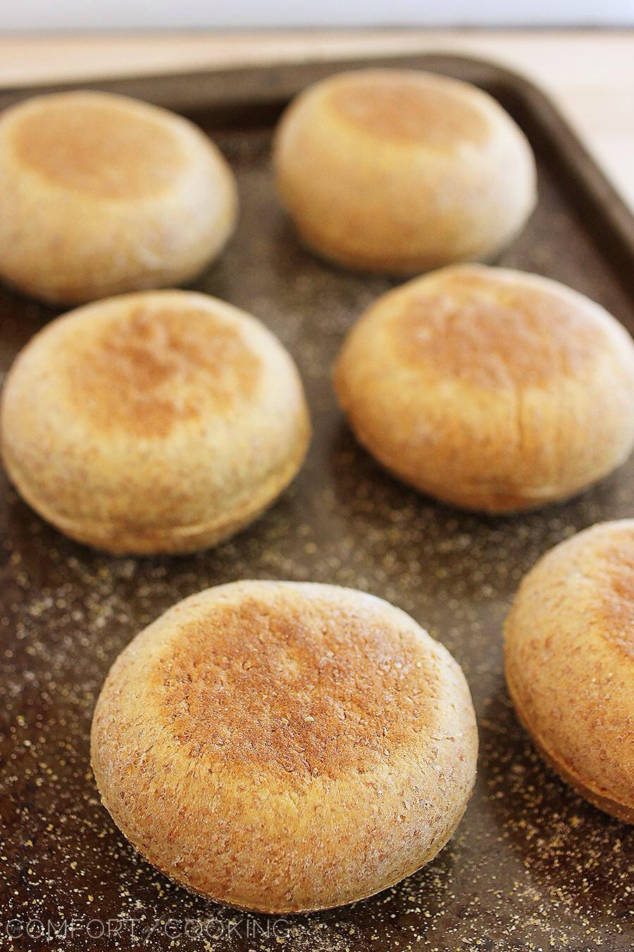 Swap a bagel for an English muffin
That bagel you eat first thing in the morning is a carb landmine, so lighten up with an English muffin instead. It’s far lower in calories and will provide more fiber if you opt for a whole wheat variety.