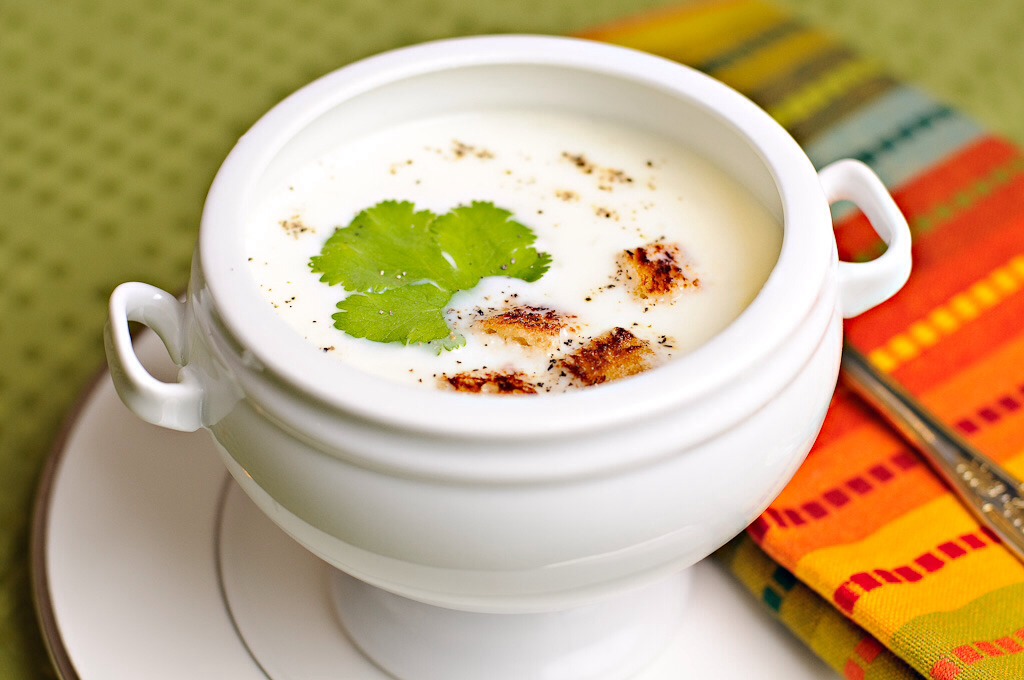 Cauliflower or parsnip soup ingredient: those ingredients can be somewhat bitter so adding some honey to the soup will sweeten it right up.