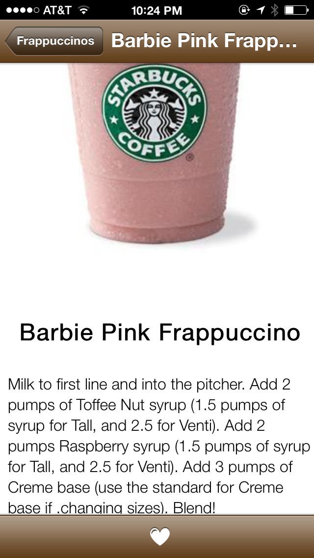 Star Bucks Secret Menu And Healthy Drinks 