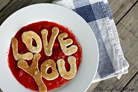 💝Adorable Valentine Pancakes You Can Make 4 Different Ones And Pink Heart Milk Ice Cubes Too Cute💝