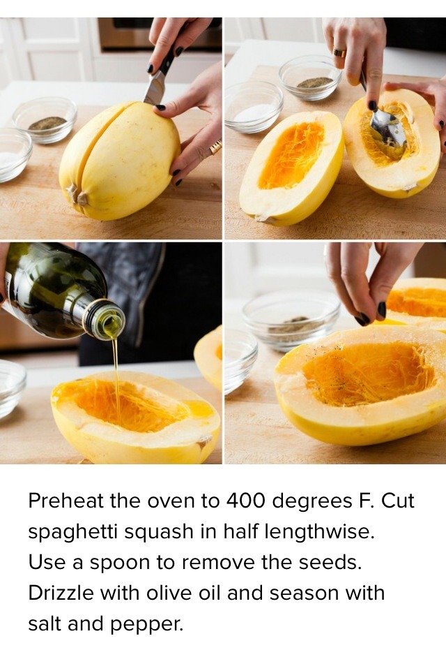 How To Make Spaghetti Squash--A Healthy Pasta Alternative! 