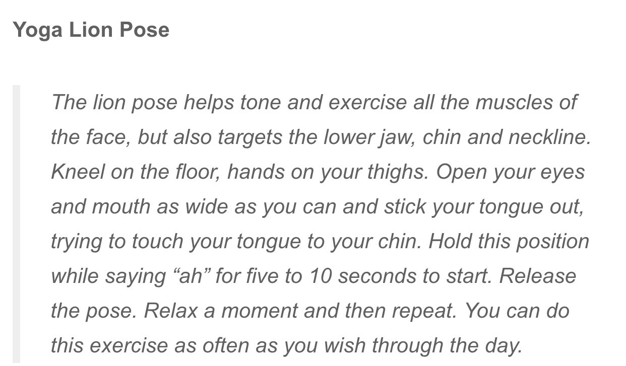 Workouts To Slim Down Your Neck And Face. 😊