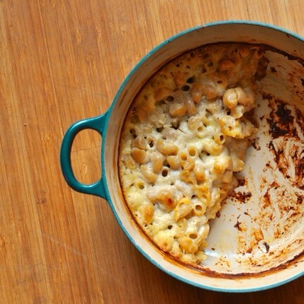 Lightened Up Macaroni And Cheese

Use whole grain pasta and a lower-fat sauce for a perfect, creamy mac and cheese!