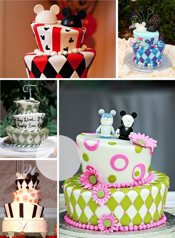 Disney Inspired Wedding Cakes! 