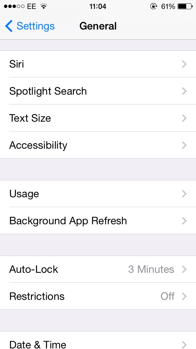 In general select accessibility