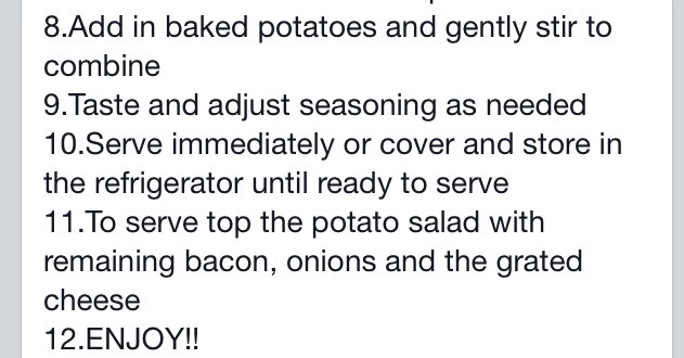 Loaded Bake Potato Salad