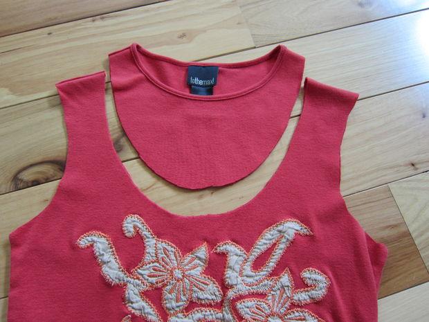 Cut Neck Out of Shirt