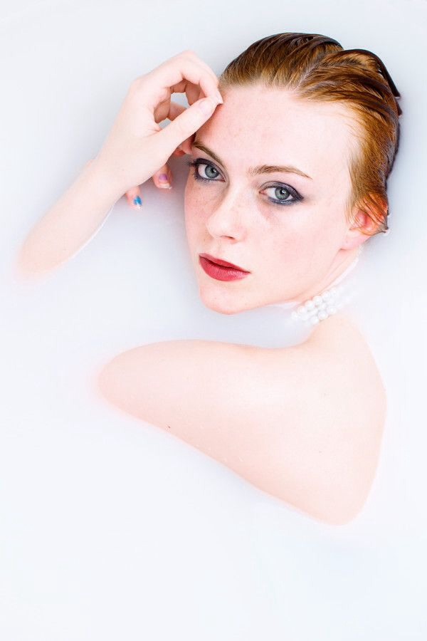 • This may surprise you but milk bath once in a month can help you to get rid of dry skin.

