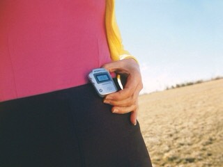 4. Take a Pedometer
Just as you wouldn't leave the house without your cell phone, make a pedometer a must-have accessory. Research shows pedometer users take 2,500 more steps a day than non users. Over a year, that's enough to burn off ten pounds. 