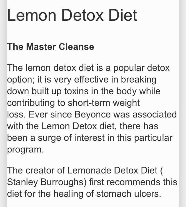 Master Lemon Detox Diet Used By Beyonce 😍