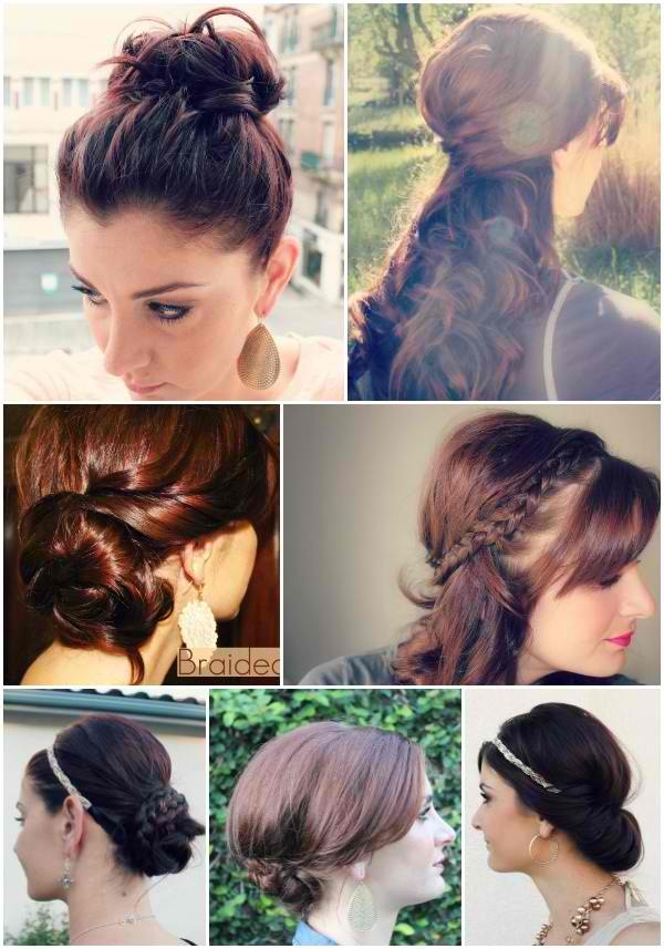 " Try These Super Quick Hairstyles For Busy Days " 👩💇💆💁