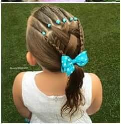 💕28 Braided & Knotted Hairdos For Little Girls💕