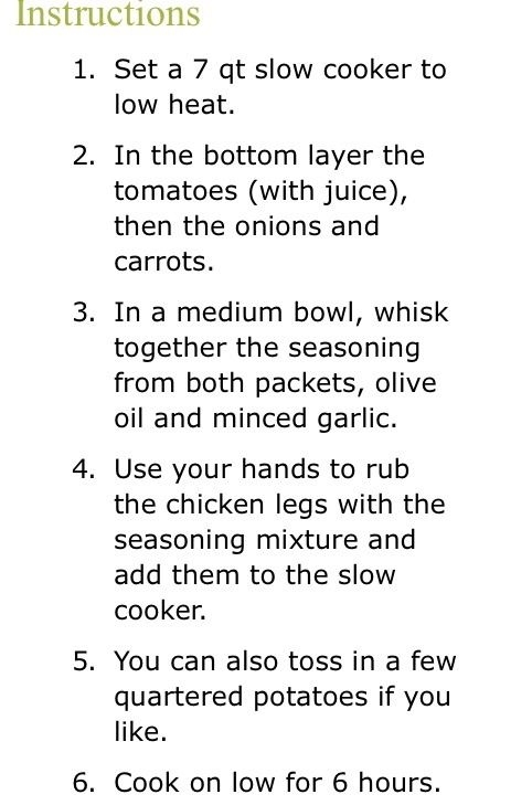 Slow Cooker Smothered Chicken Recipe!