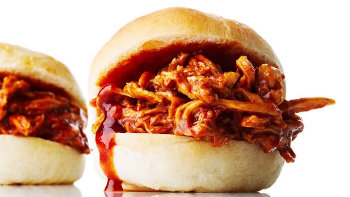 BBQ pulled pork sliders 