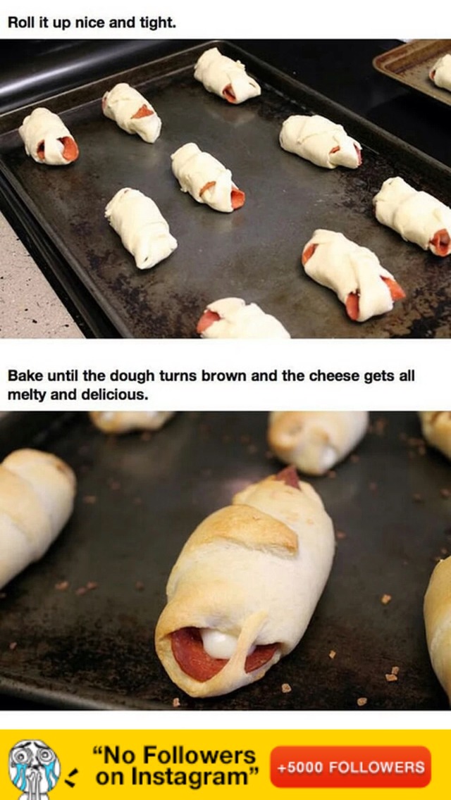 Pizza Crescent Rolls