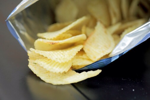 Baked Potato Chips.
When you bake a potato chip instead of frying it, you inevitably lose out flavor. Food manufacturers cover this up by adding tons of unhealthy, but technically calorie-free, salt. So, so, so much salt! Many brands have slightly less calories but more salt! It's still junk food!