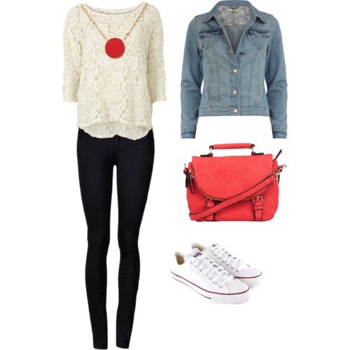School Makeup, Hair And Clothes