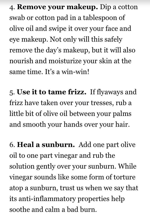 ✨10 Genius Ways To Use Olive Oil In Your Beauty Routine✨ #tipit