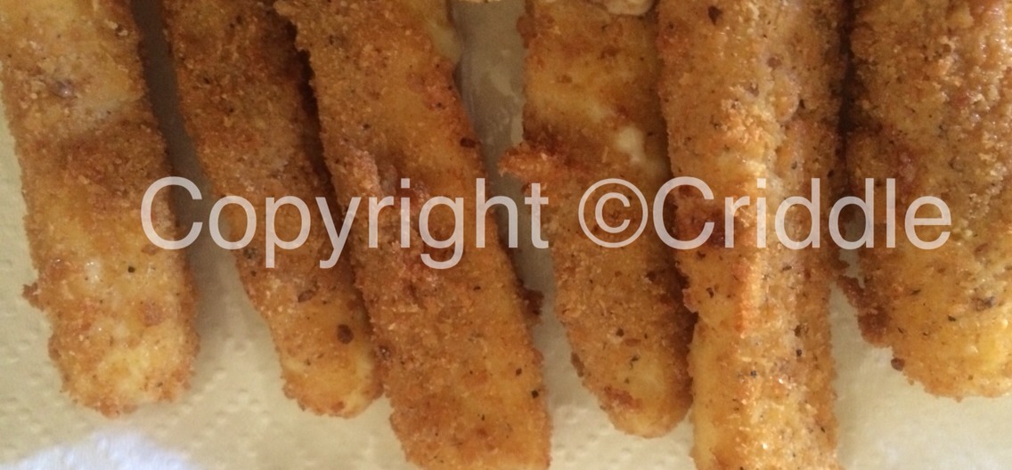 Deep fry them for about 1 min or until golden brown
