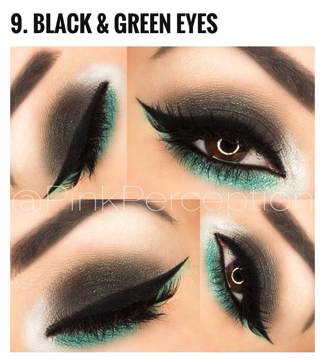 10 Eye Makeup Looks For Brown Eyes #GreenGoddess