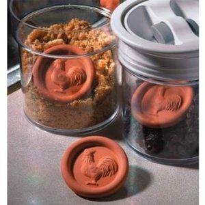 2. put Terra Cotta disks in your brown sugar. 