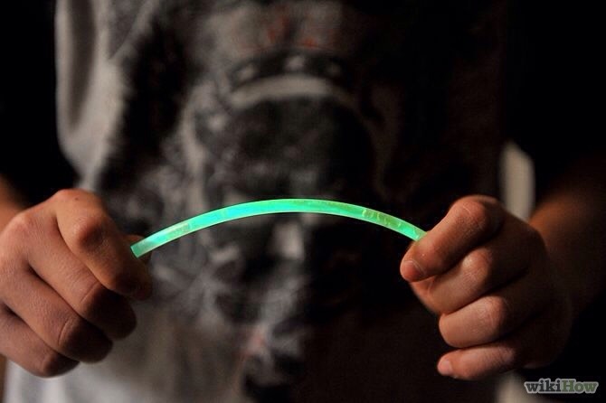 First snap 2 glow sticks!!