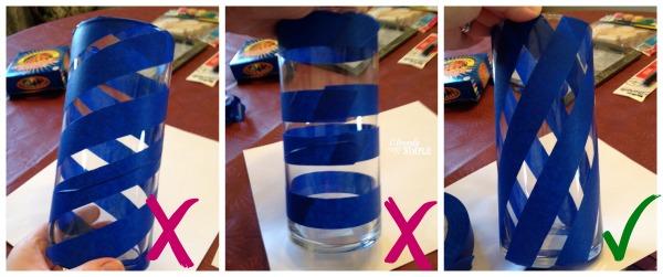 Glitter Candle Holder : DIY Christmas Gift
