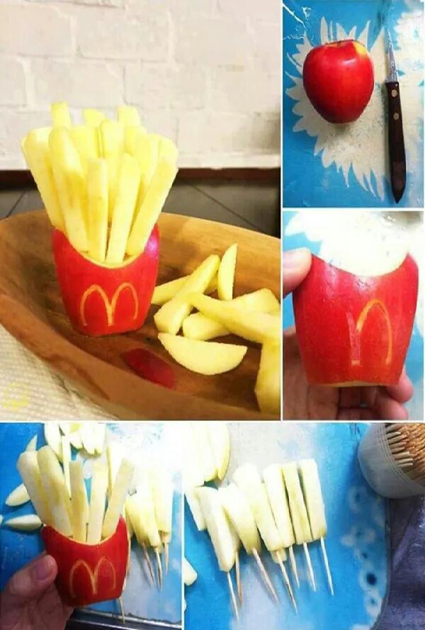 McDapples healthy snack for kids.