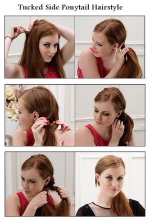 School Hairstyle Tutorials💞