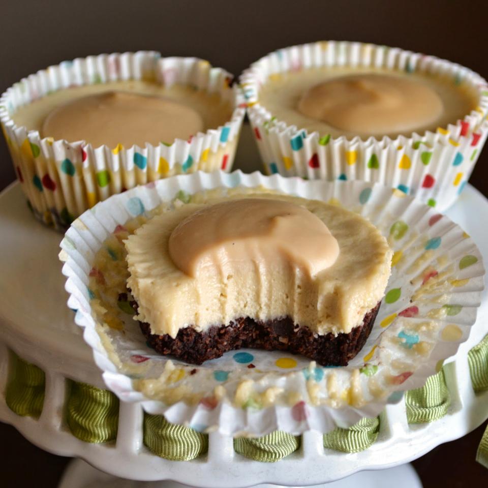 Caramel Cheesecakes For Thanksgiving#friendsgiving Recipe