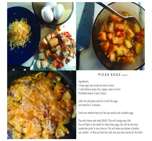 What to do with leftover Pizza..?