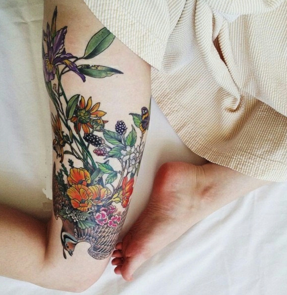 Beautiful Thigh Tattoos!!!!