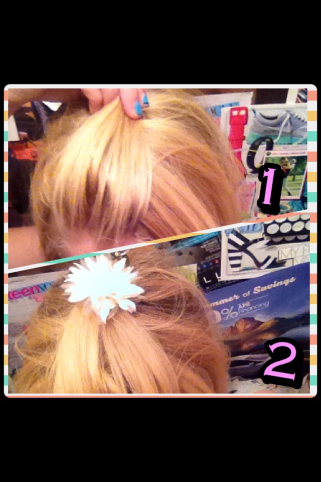 2/2 ways to keep your hair out of your face! 😊✨