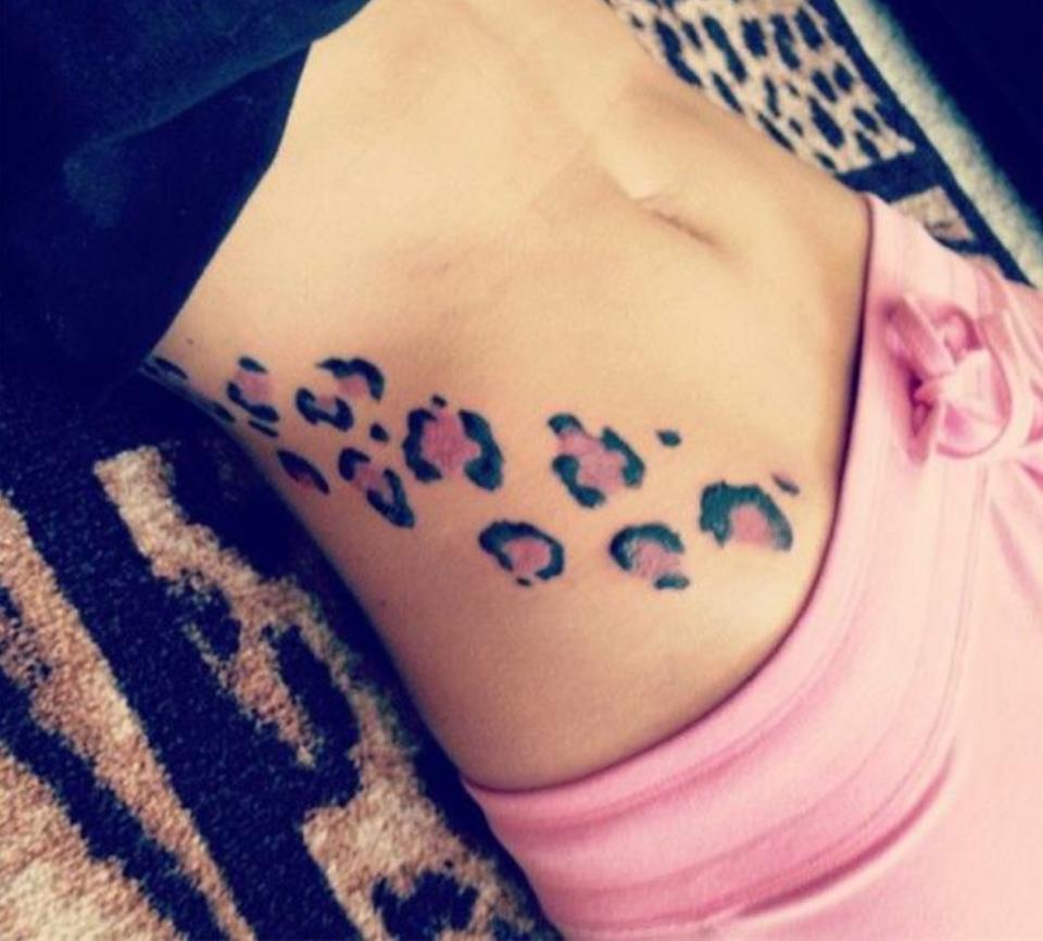 Beautiful Leopard Print Tattoos For Women!!