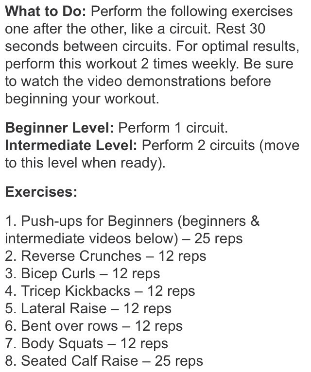 ๐Total Body Workout For Beginners!๐