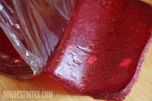Roll: You can wrap it right back up in the plastic, or cut a sheet of parchment to fit.

