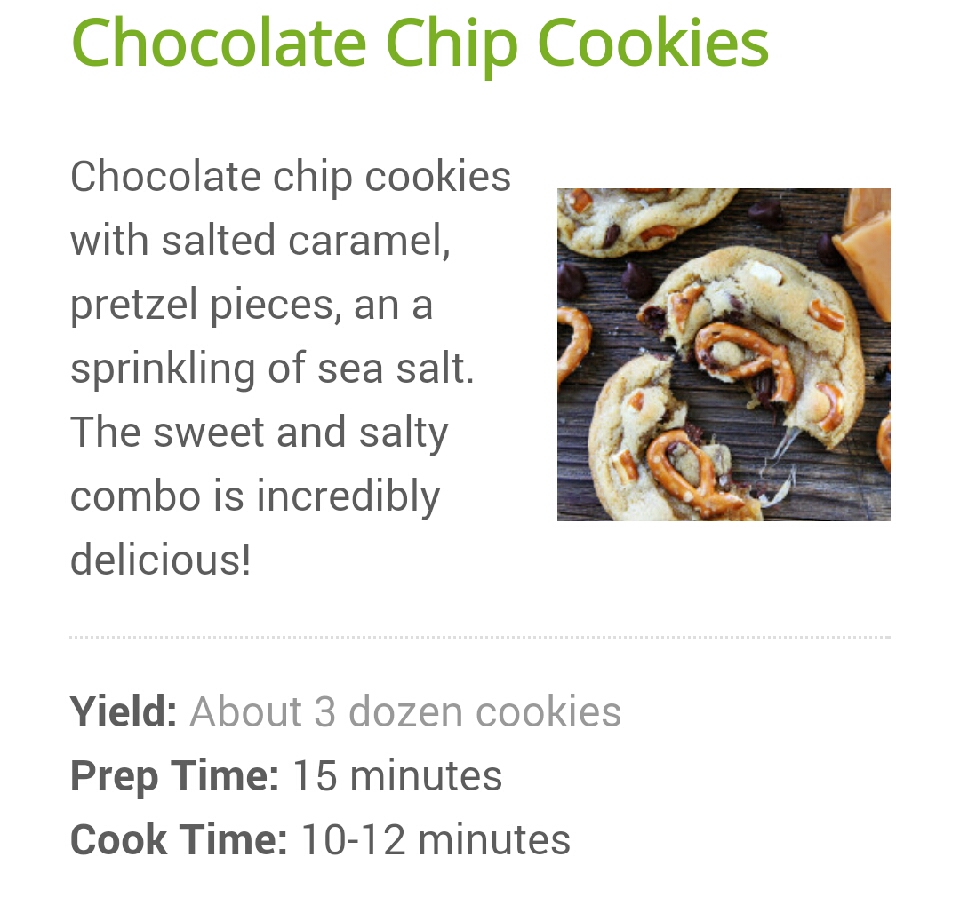 Salted Carmel Pretzel Chocolate Chip Cookies!