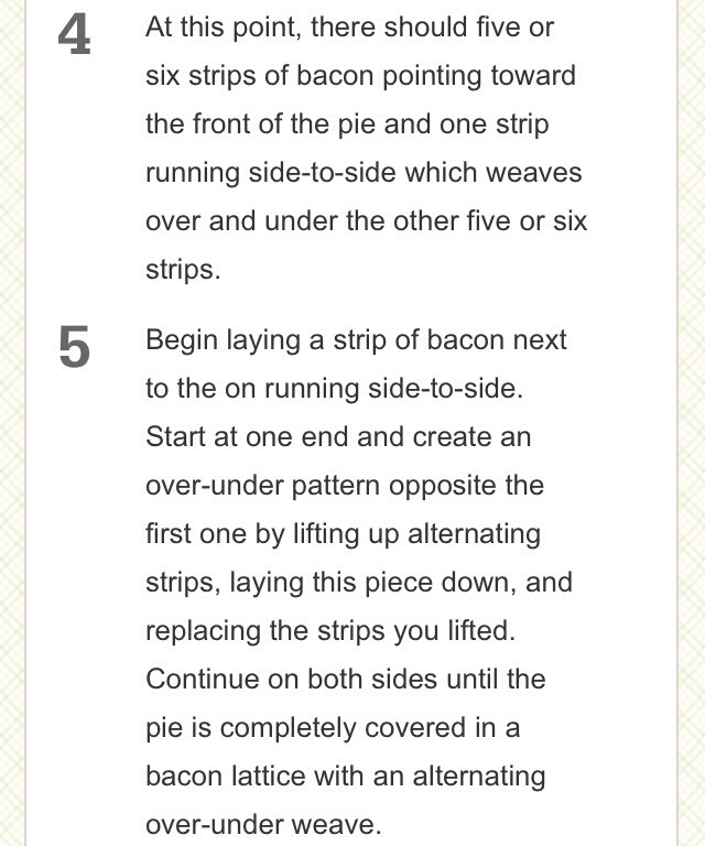 Delicious Apple Bacon Lattice Pie! Used Hormel Maple Bacon For Best Taste! Please Like After Viewing