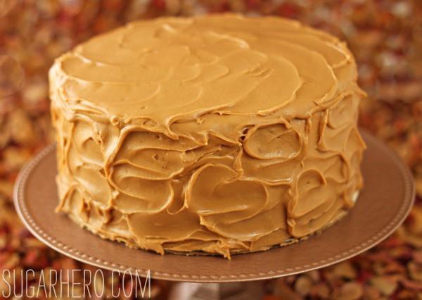 Apple Caramel Cake  